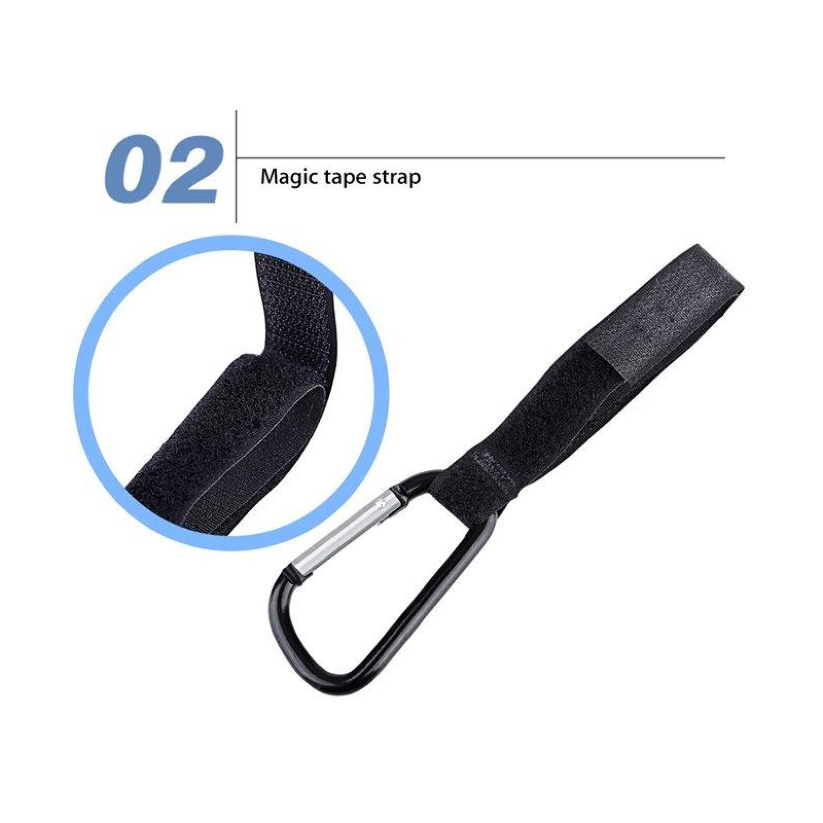 Gancho para Carriola Organizador para Bolsas y Pañalera 2pz