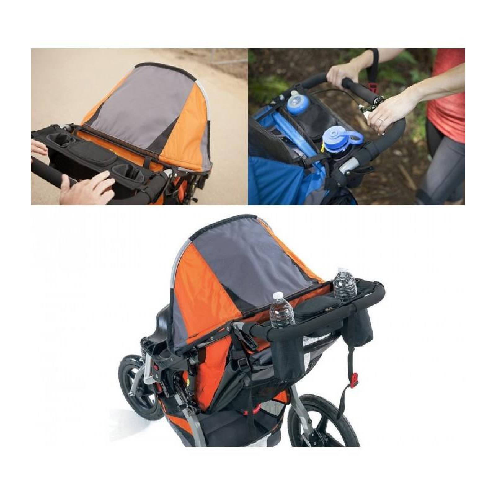 Organizador para carriola con potavasos 