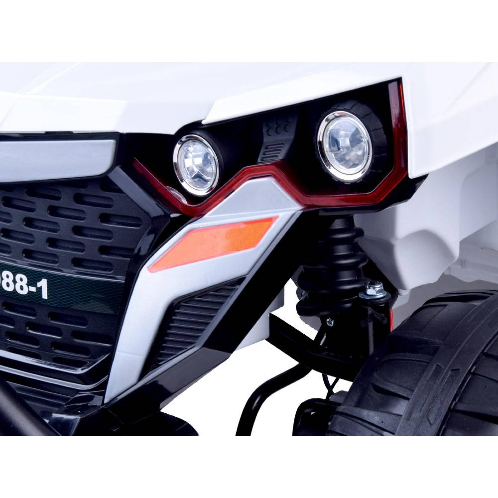 Coche Montable Electrico 4x4 2 asientos Todo Terreno Razer  - Rojo