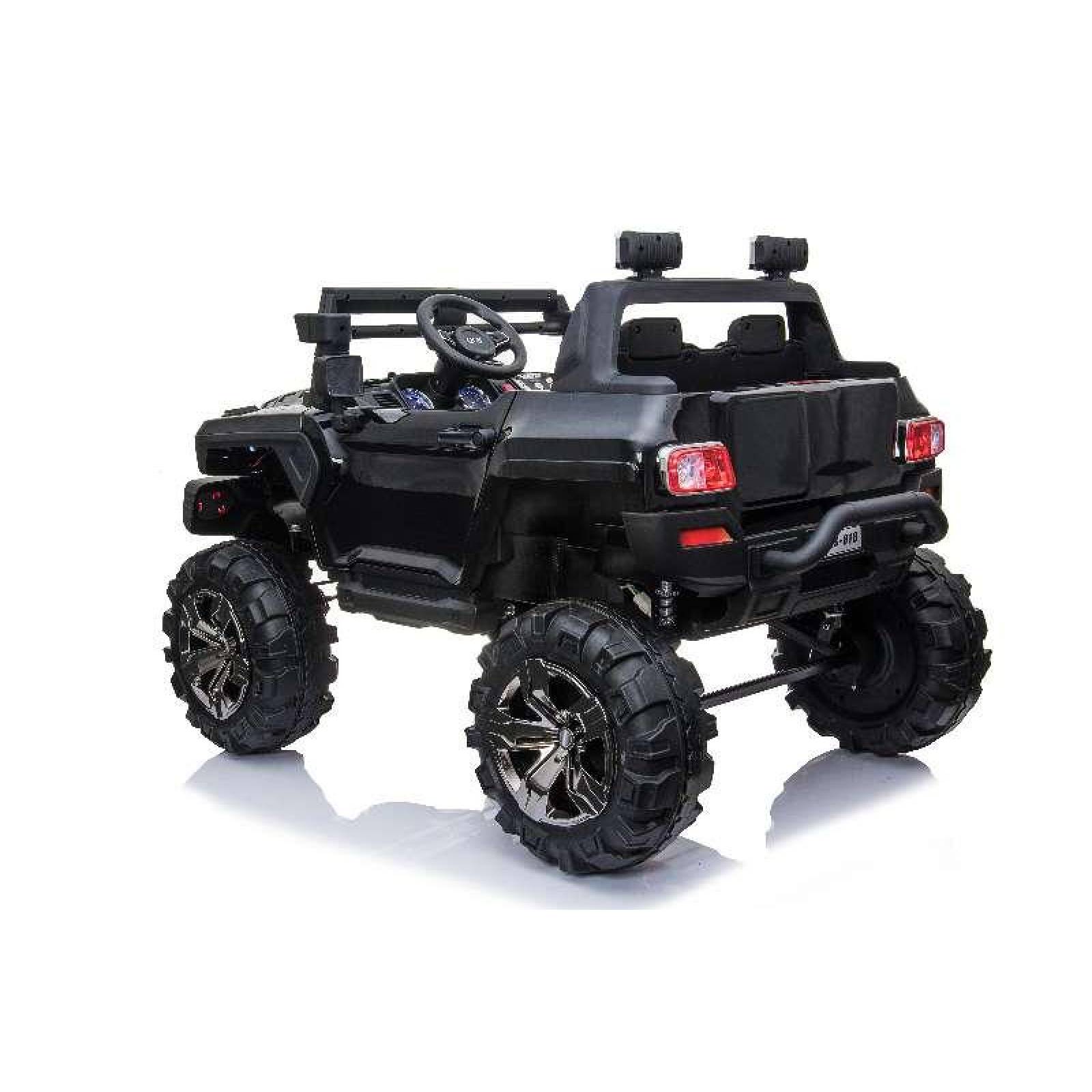 Coche Montable Electrico 4x4 2 asientos Todo Terreno Razer  - Negro
