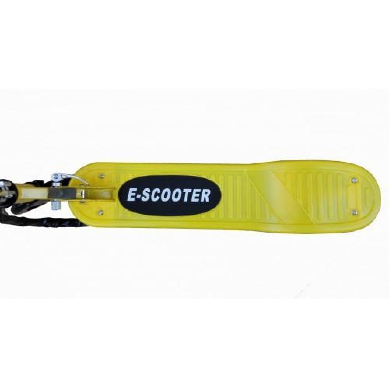 Scooter Electrico EcoForte Patin Plegable 24 V 12 Km/h 120 W Amarillo 