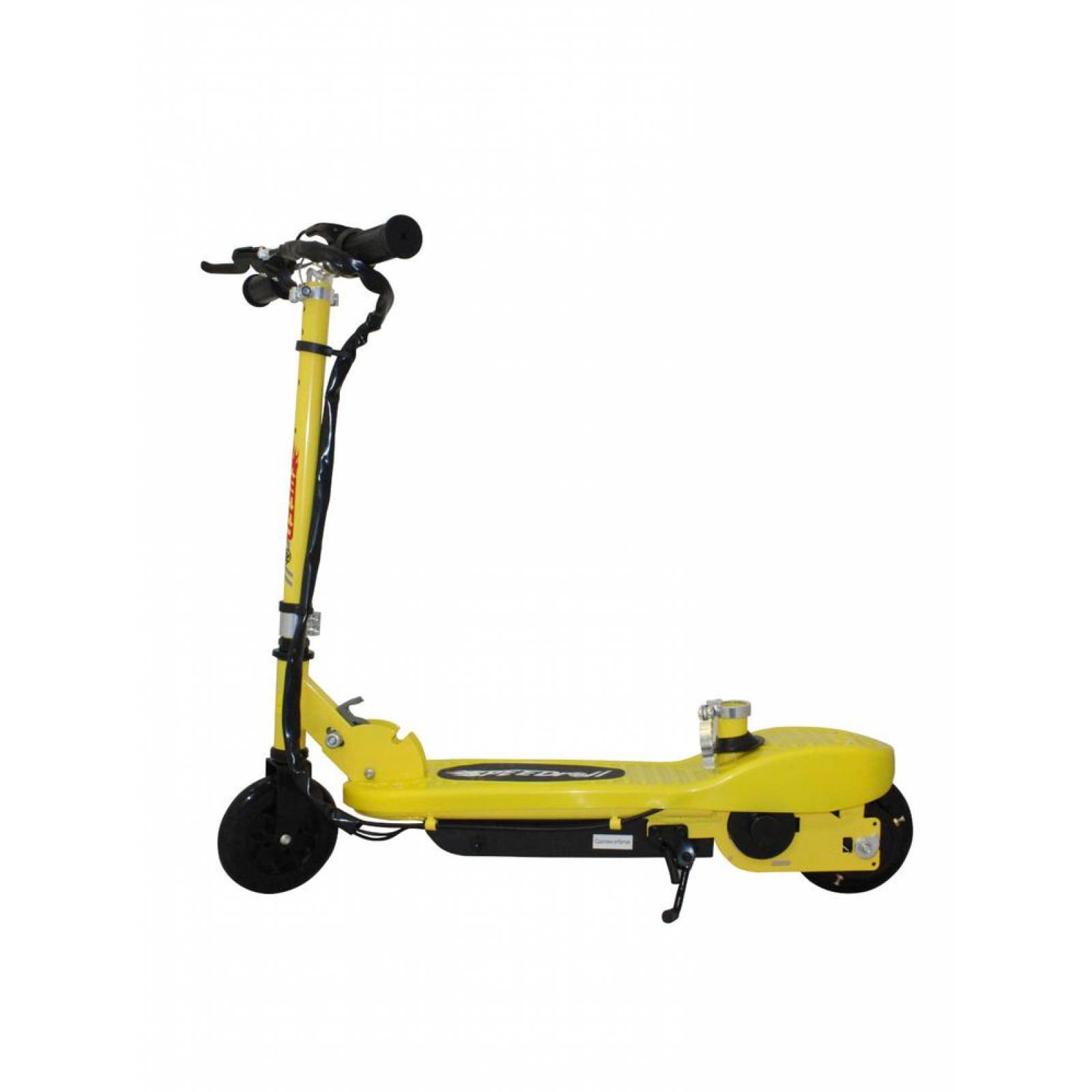 Scooter Electrico EcoForte con asiento 24 V 12 Km/h 120 W Amarillo 