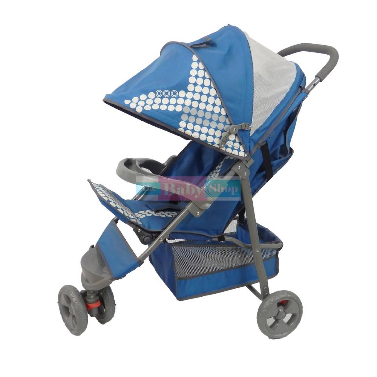 Carreolas Nuevas De 3 llantas Carriola para Bebé Varios Colores - Azul