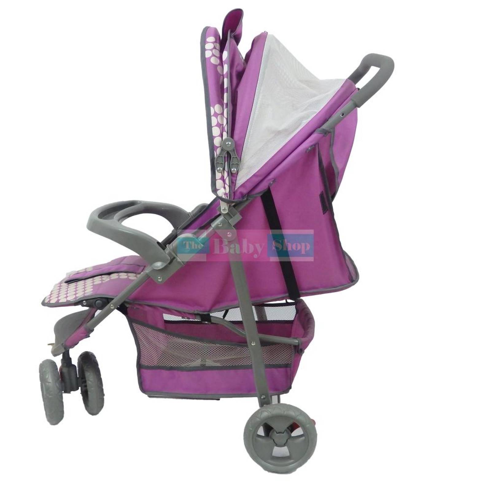 Carreolas Nuevas De 3 llantas Carriola para Bebé Varios Colores  - Fucsia