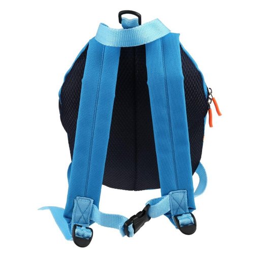 Bolso Mochila Para Preescolar y Guardería Backpack Dinosaurio Azul cielo