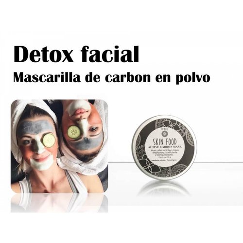 Mascarilla Negra Carbón Activado Facial de Coco Skin Food 45gr 