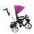 Triciclo para niño y niña con asiento giratorio a 360 Morado Fucsia oscuro