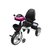 Triciclo para niño y niña con asiento giratorio a 360 Morado Fucsia oscuro