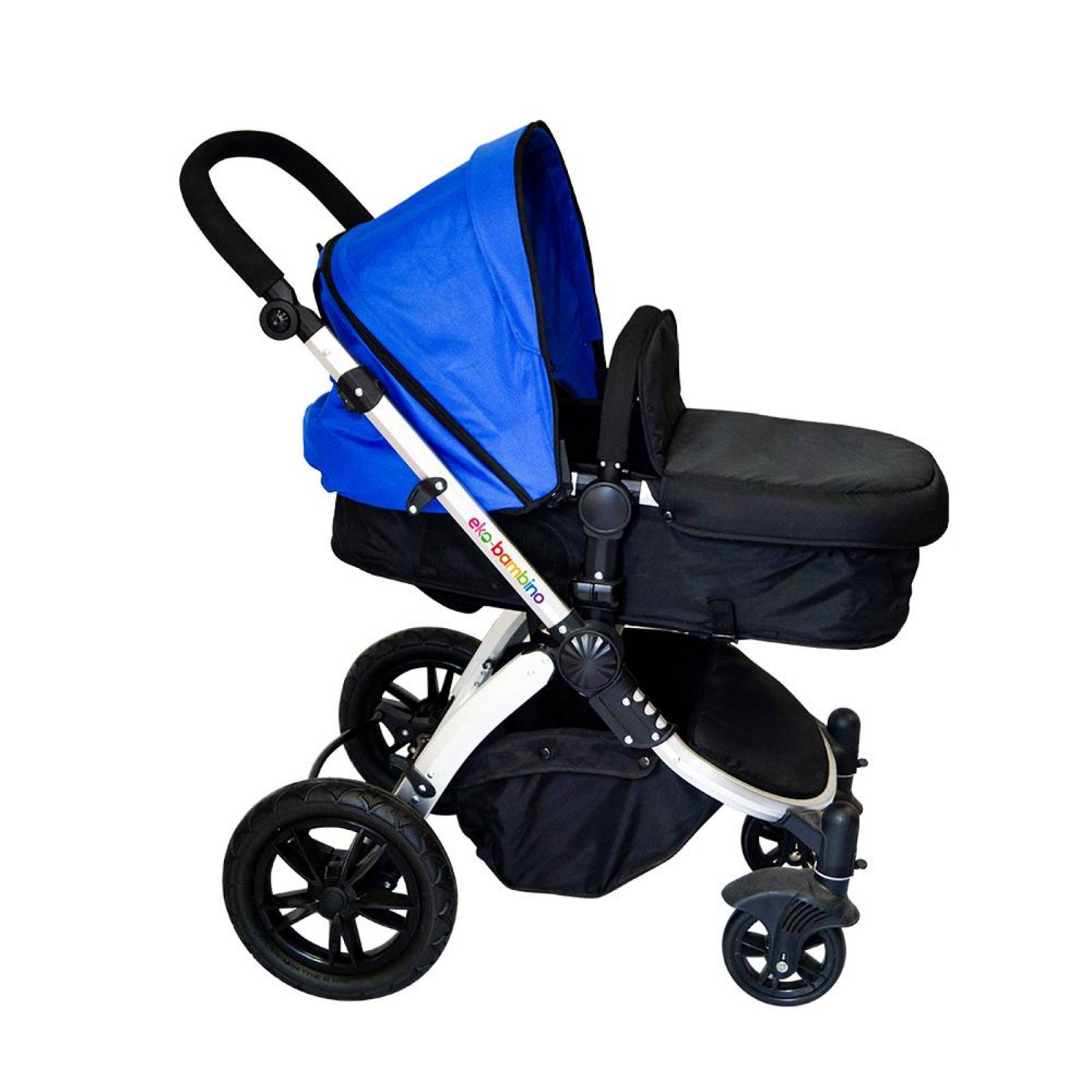 Carriola para bebé con bambineto hasta 18 kg o 4 años Azul marino