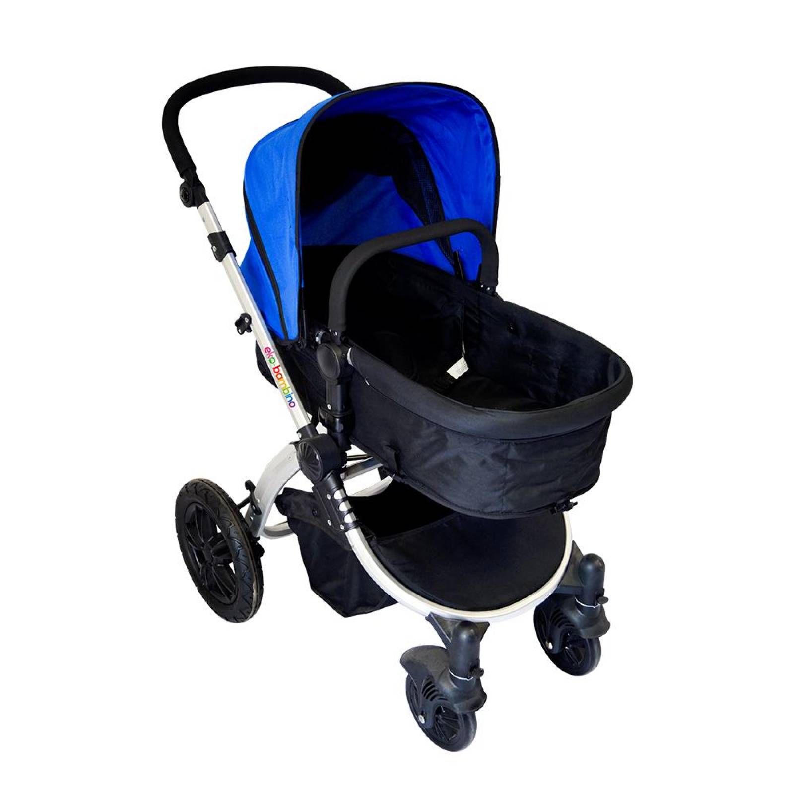 Carriola para bebé con bambineto hasta 18 kg o 4 años Azul marino