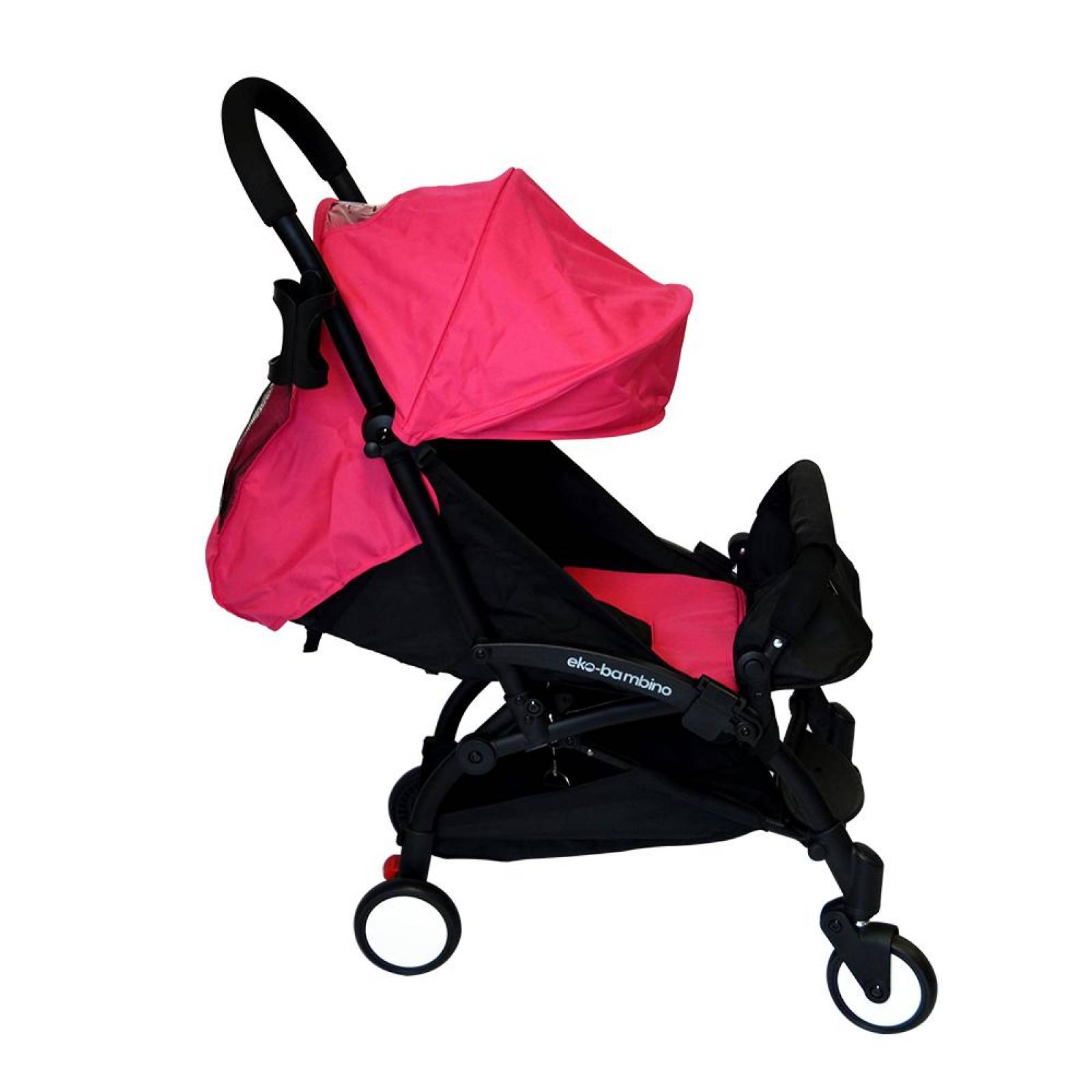 Carriola para bebé compacta hasta 15kg o 4 años  - Rosa
