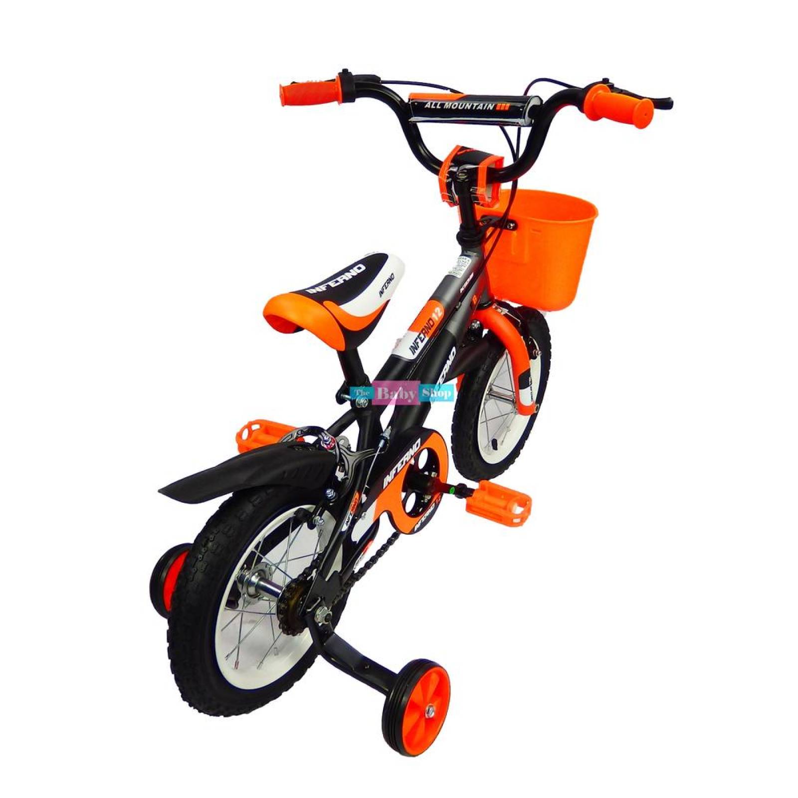 Bicicleta Infantil unisex Rodada 14 r14 Bicicletas Baratas Naranja