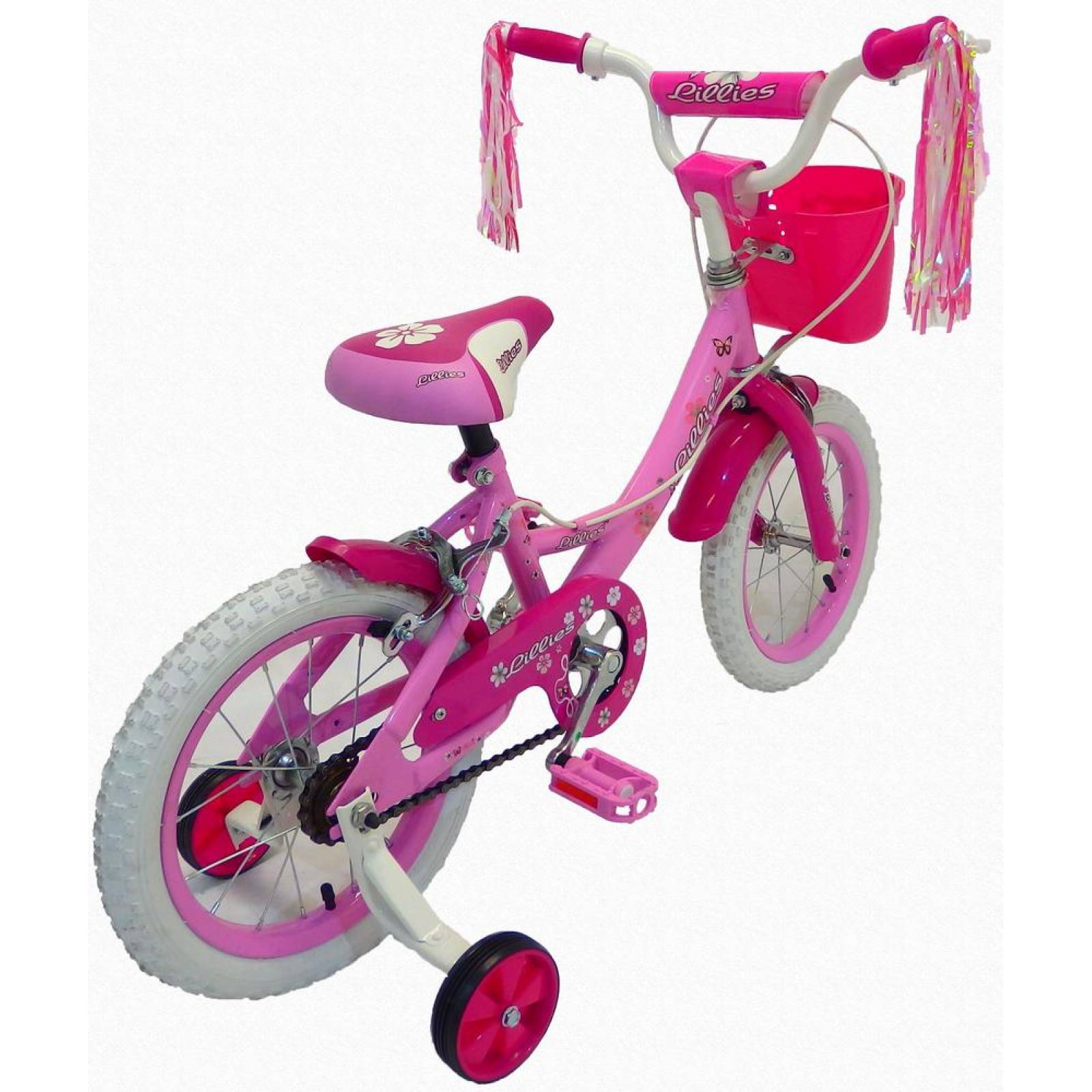 Bicicleta Infantil para niña rodada 12 Rosa  - Fucsia