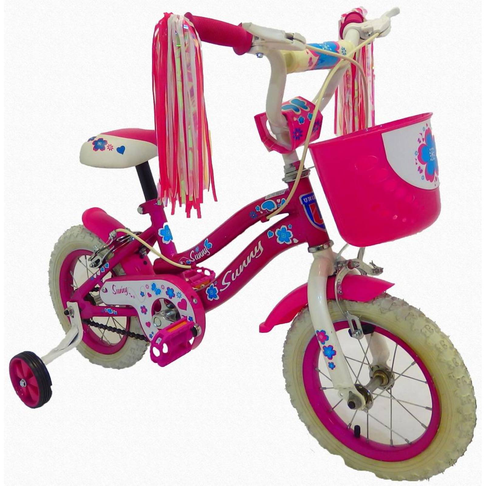 Bicicleta Infantil para niña rodada 12 Sunny  - Rosa