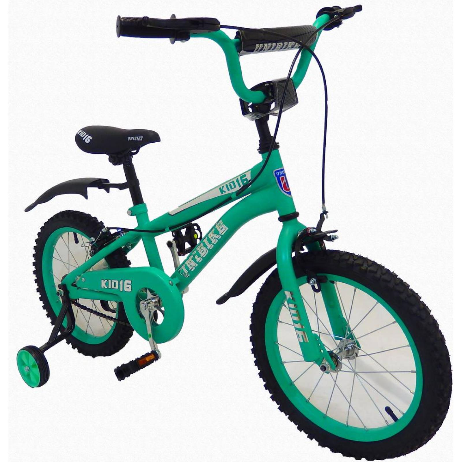 Bicicleta Infantil para niño rodada 16 Aqua  - Turquesa