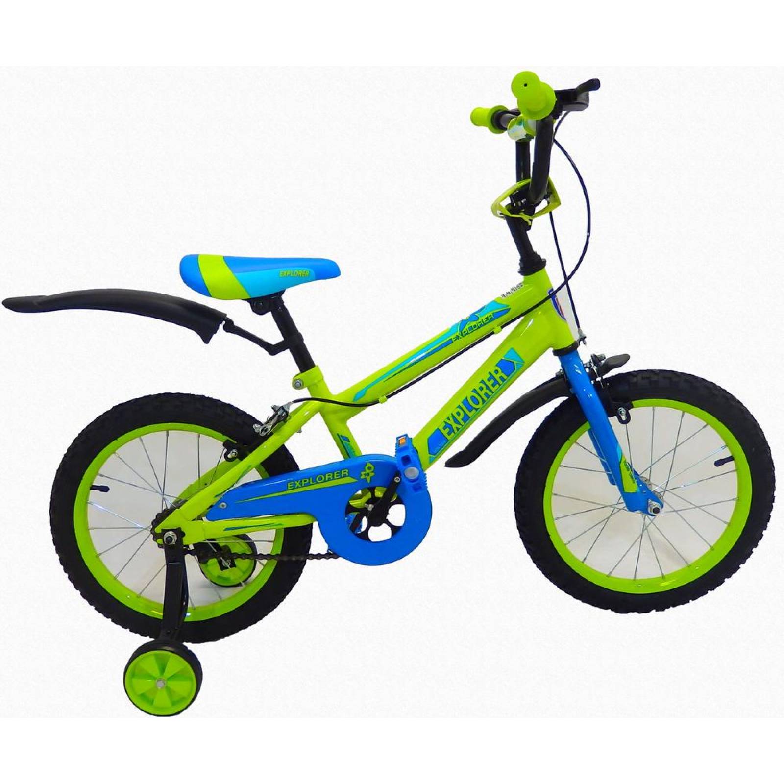 Bicicleta Infantil para niño rodada 16 Explorer  - Amarillo