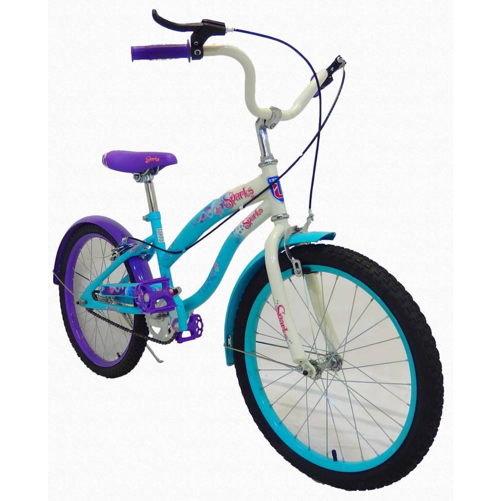 Bicicleta Infantil para niña rodada 20 SPARKS  - Azul