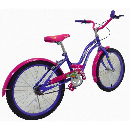 Bicicleta Infantil para niña rodada 20 SPRING  - Violeta