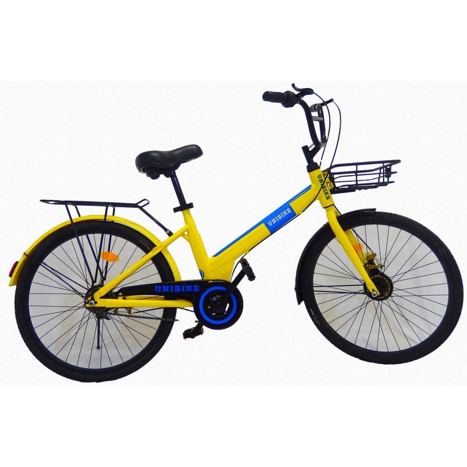 Bicicleta de paseo Rodada 24 Azul  - Azul