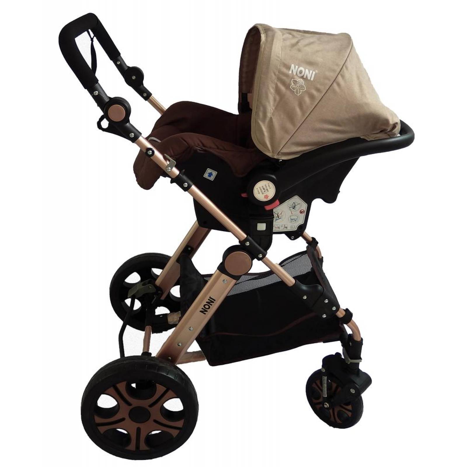 Carriola de bebe con portabebe, reversible y bambineto Cafe Café