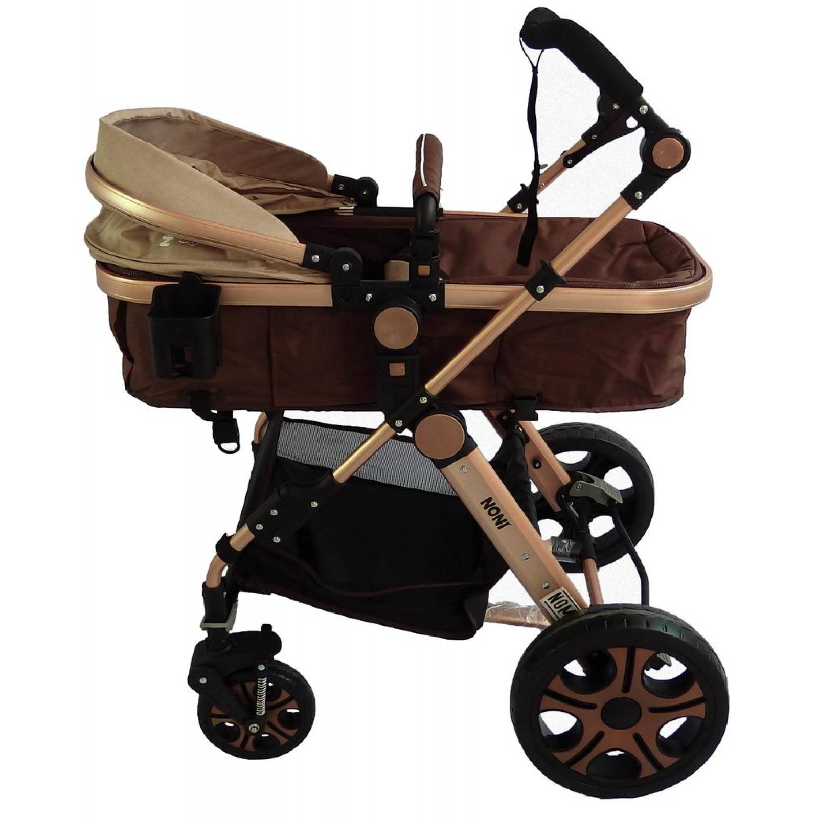 Carriola de bebe con portabebe, reversible y bambineto Cafe Café