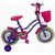 Bicicleta Infantil para niña rodada 12 Spring  - Violeta