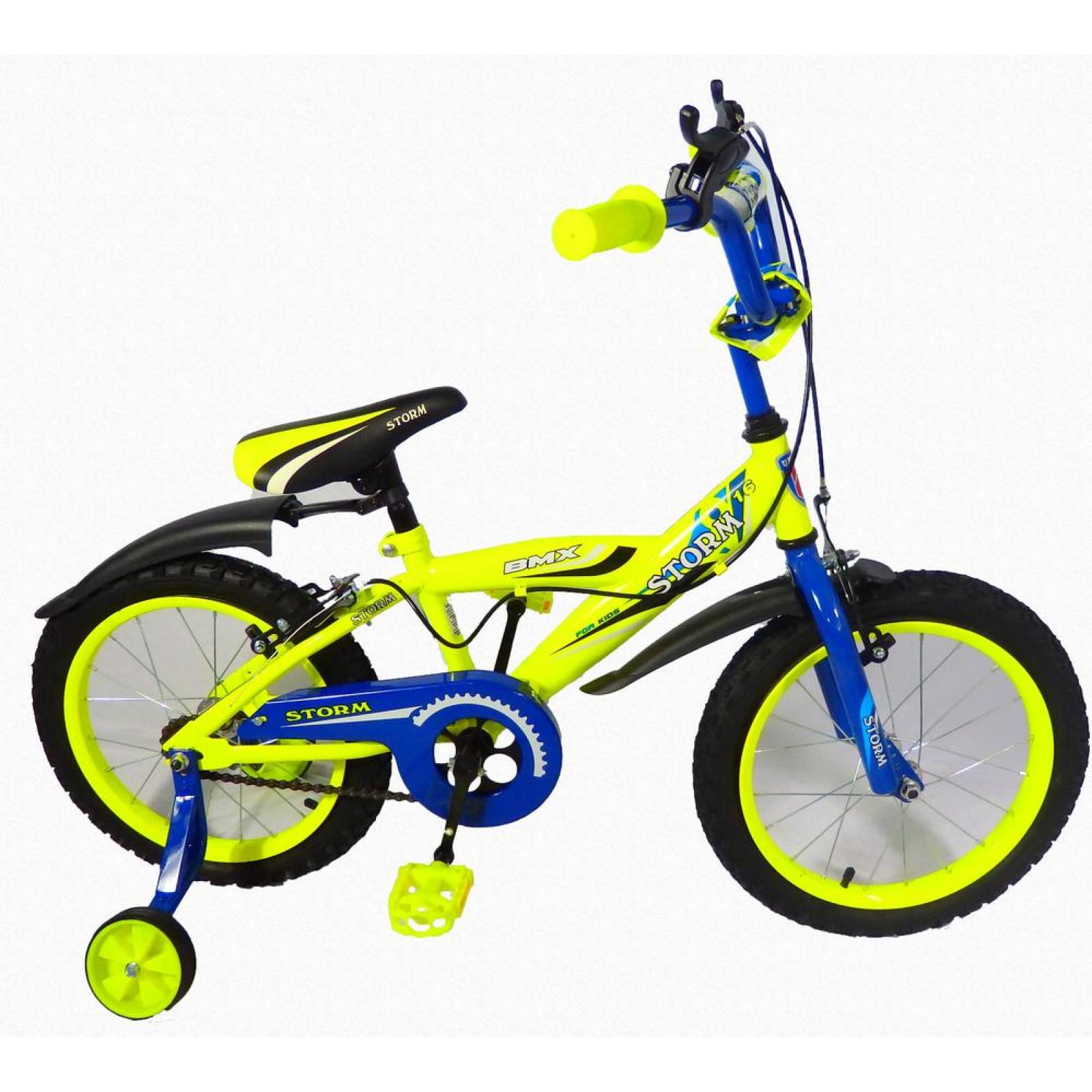 Bicicleta Infantil para niño rodada 16 Storm  - Azul marino