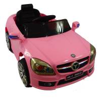 Carro Electrico Montable Con Control Remoto Mercedes Benz Rosa