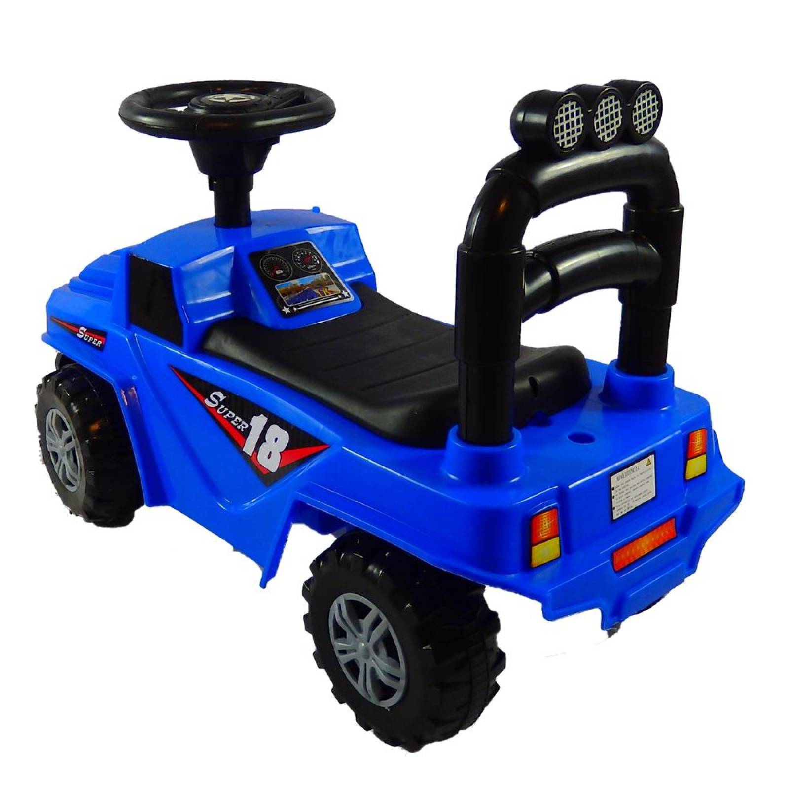 Carro montable correpasillos con luz 4x4  - Azul