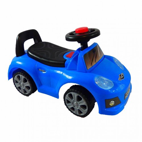 Carro montable correpasillos con luz  - Azul