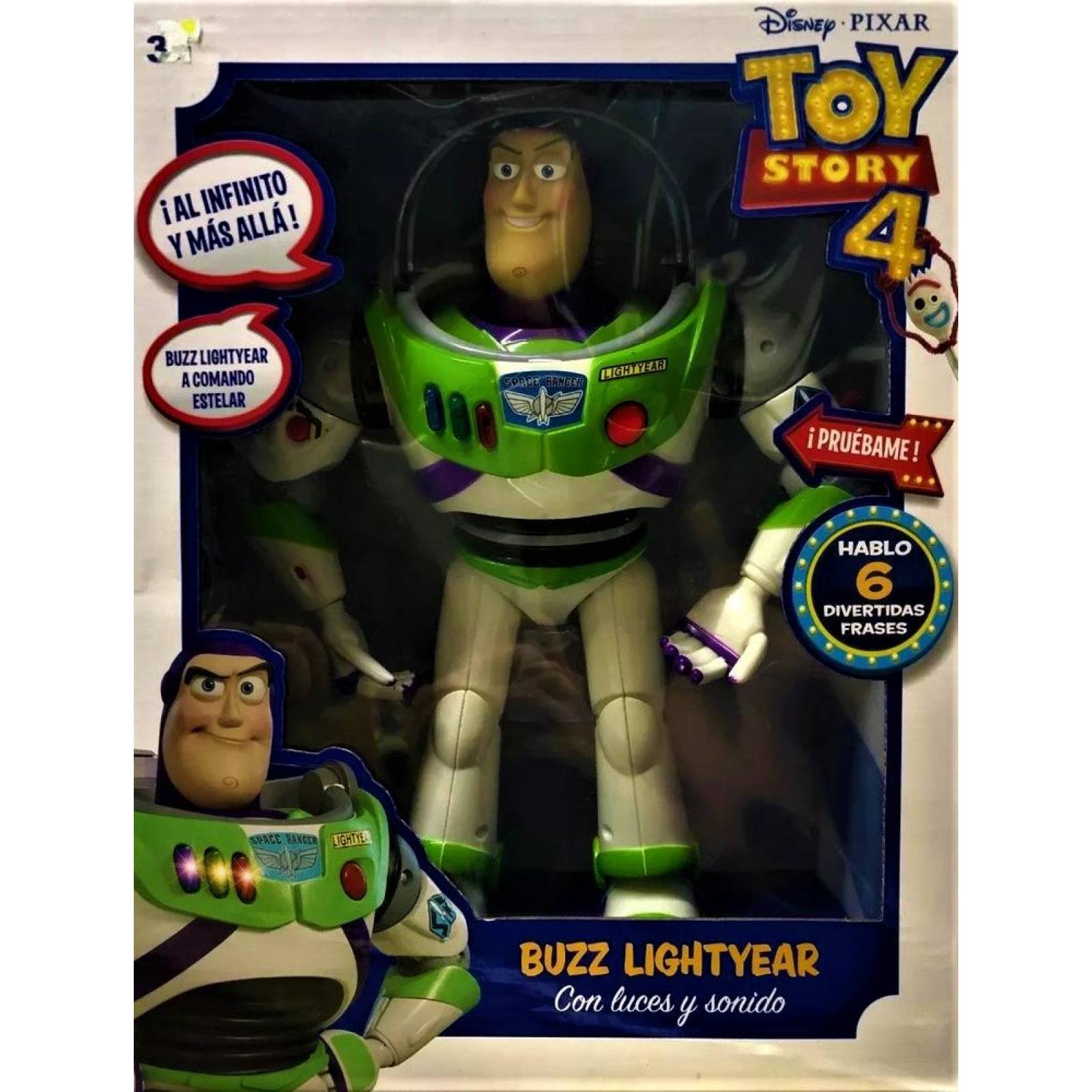 buzz lightyear figura de accion parlante