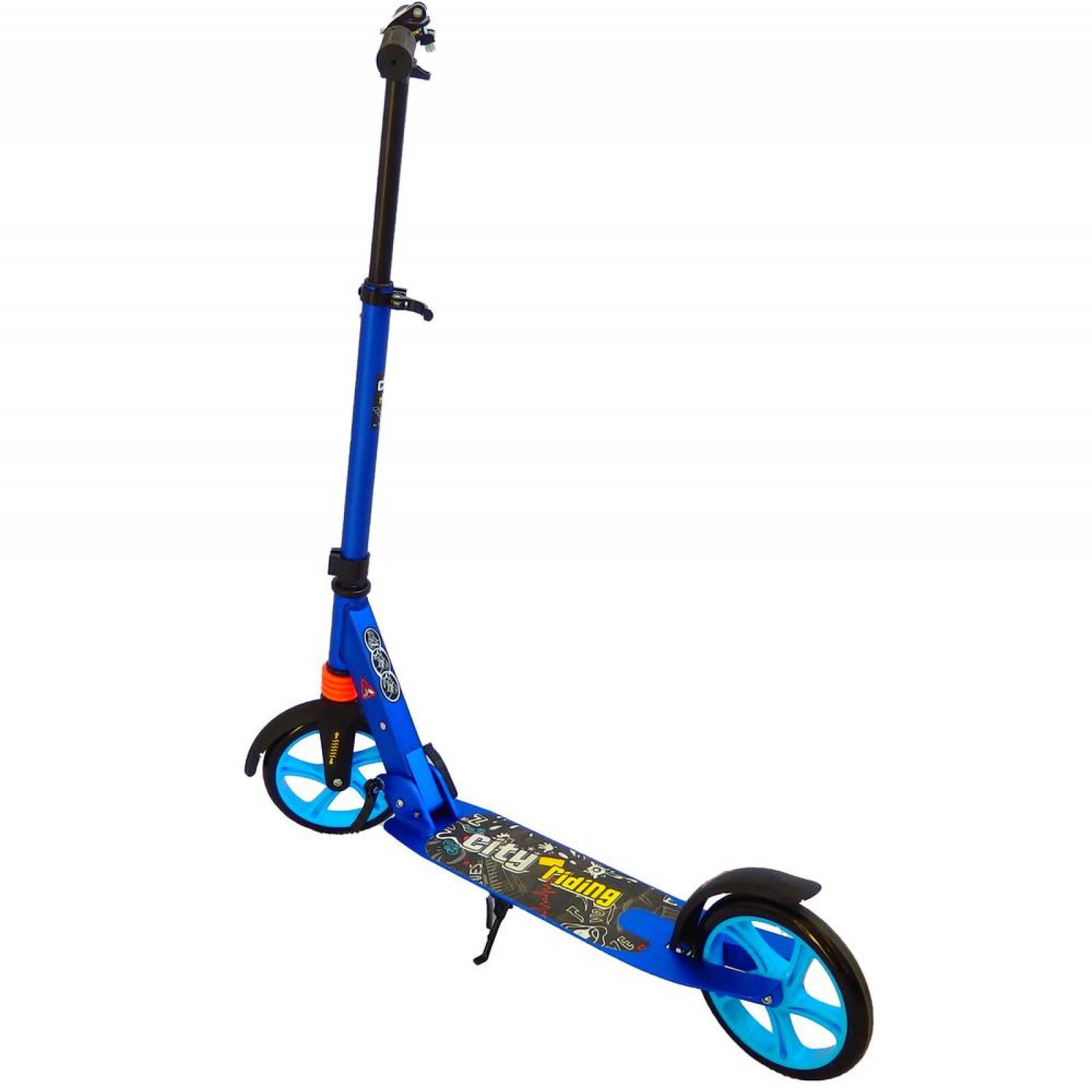 Scooter patín del diablo profesional para adulto hasta 100 KG  - Azul