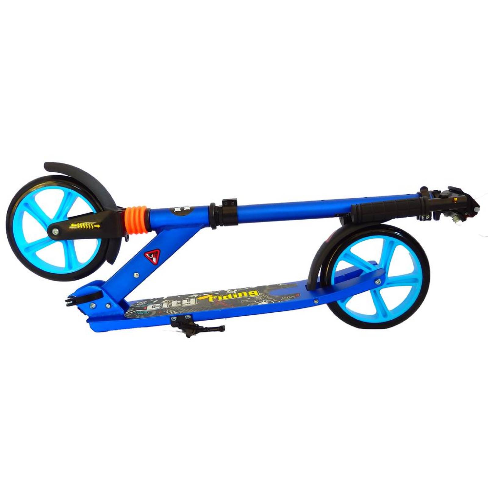 Scooter patín del diablo profesional para adulto hasta 100 KG  - Azul