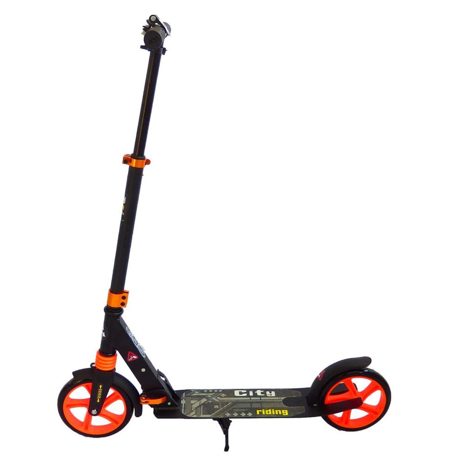 Scooter patin del diablo profesional para adulto hasta 100 KG Negro