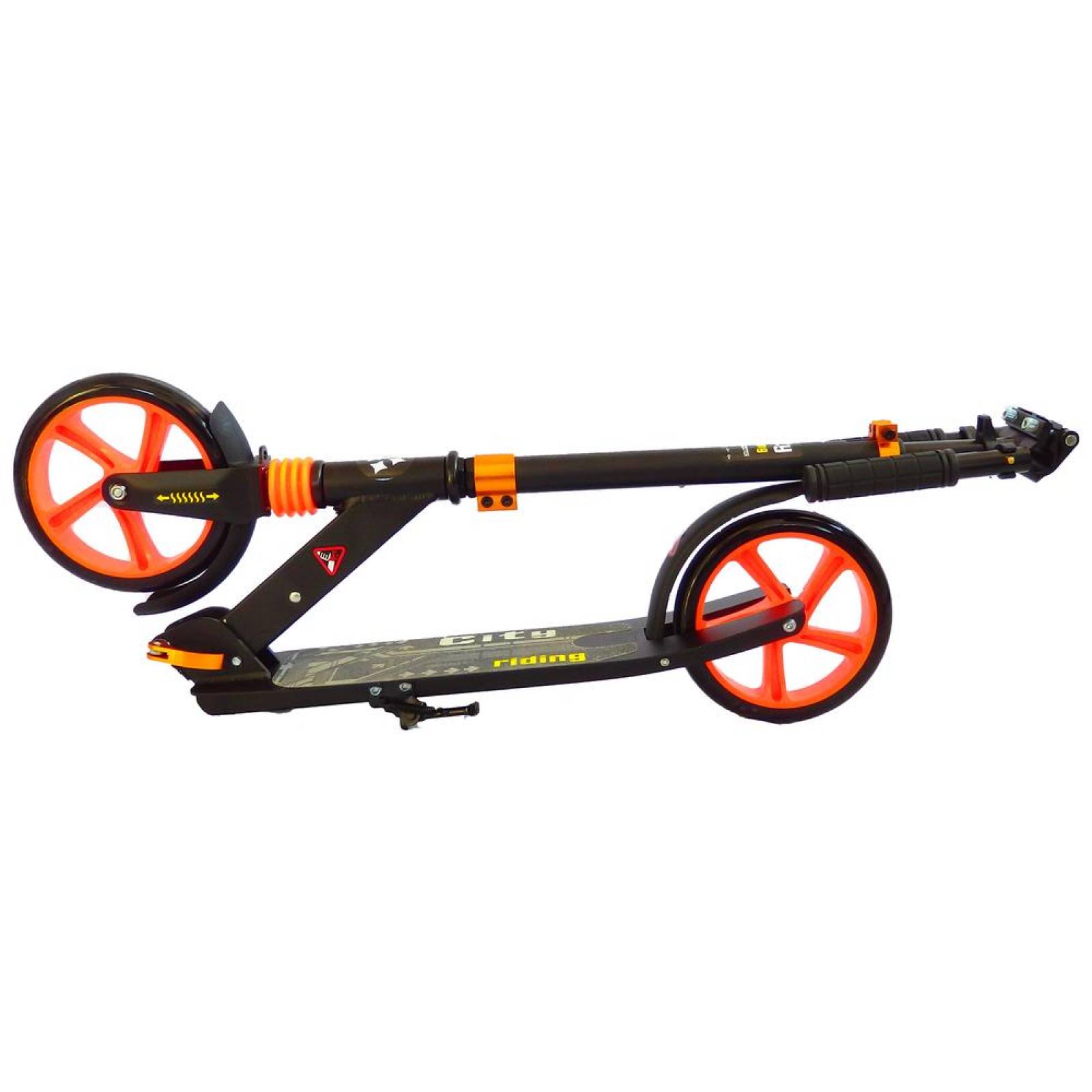 Scooter patin del diablo profesional para adulto hasta 100 KG Negro