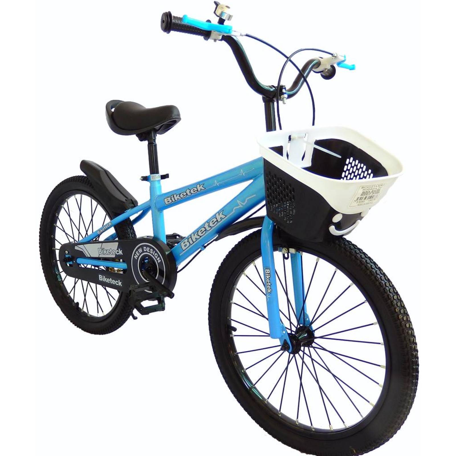 Bicicleta Infantil para niño rodada 20 con llantas de aire Azul