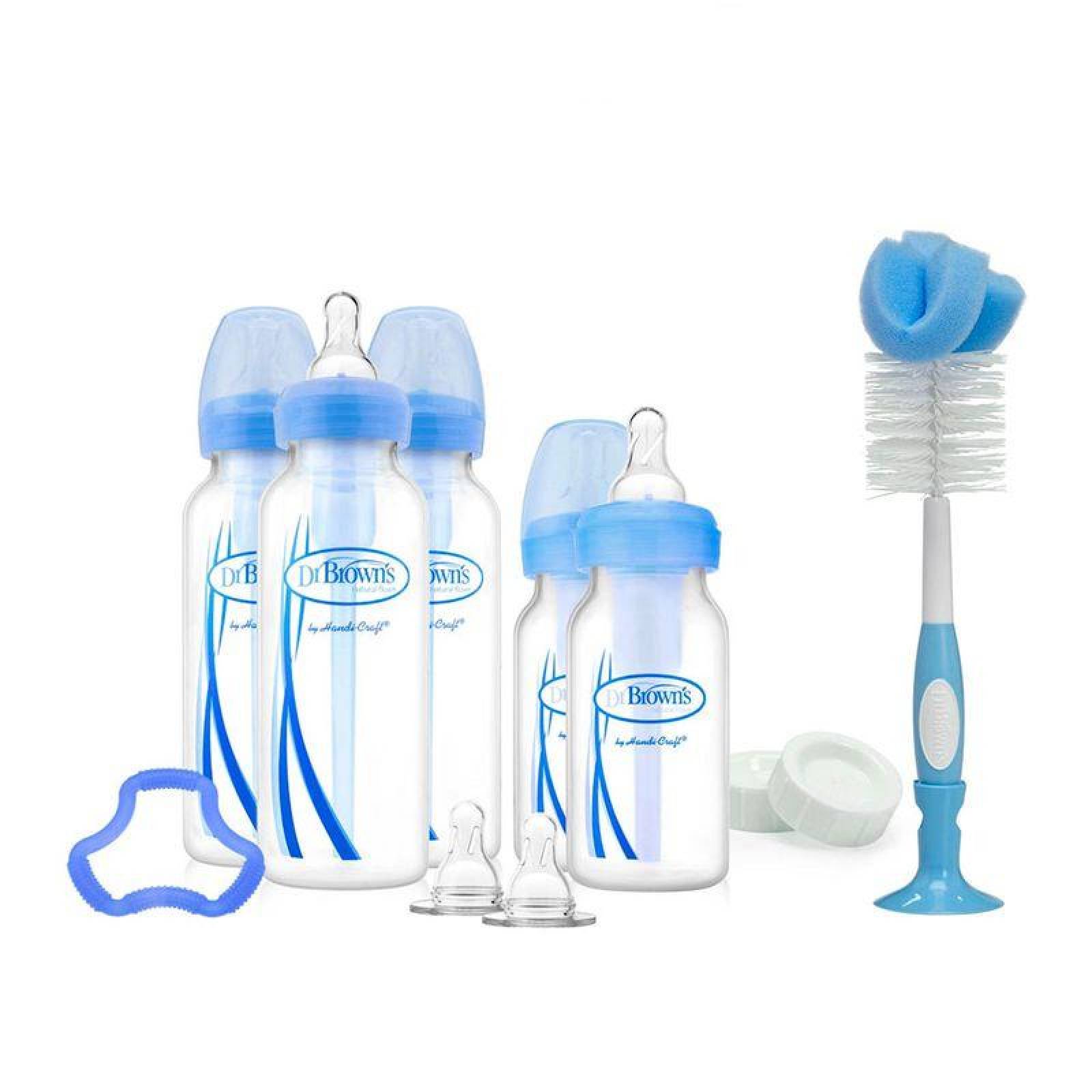 Biberones Dr. Brown's 5pz azul recien nacido options Biberones Dr. Brown's 5pz azul recien nacido options