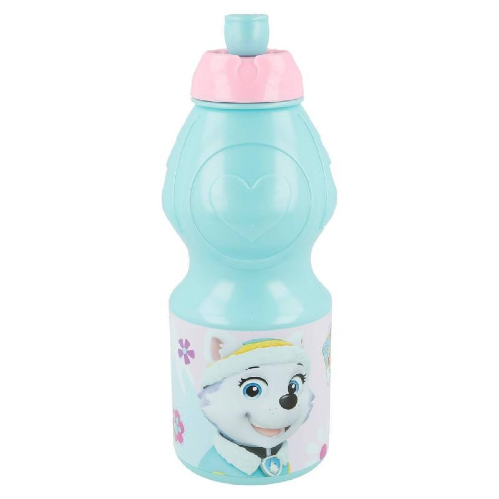 Botella de plástico de Paw Patrol de 400 ml para niña 