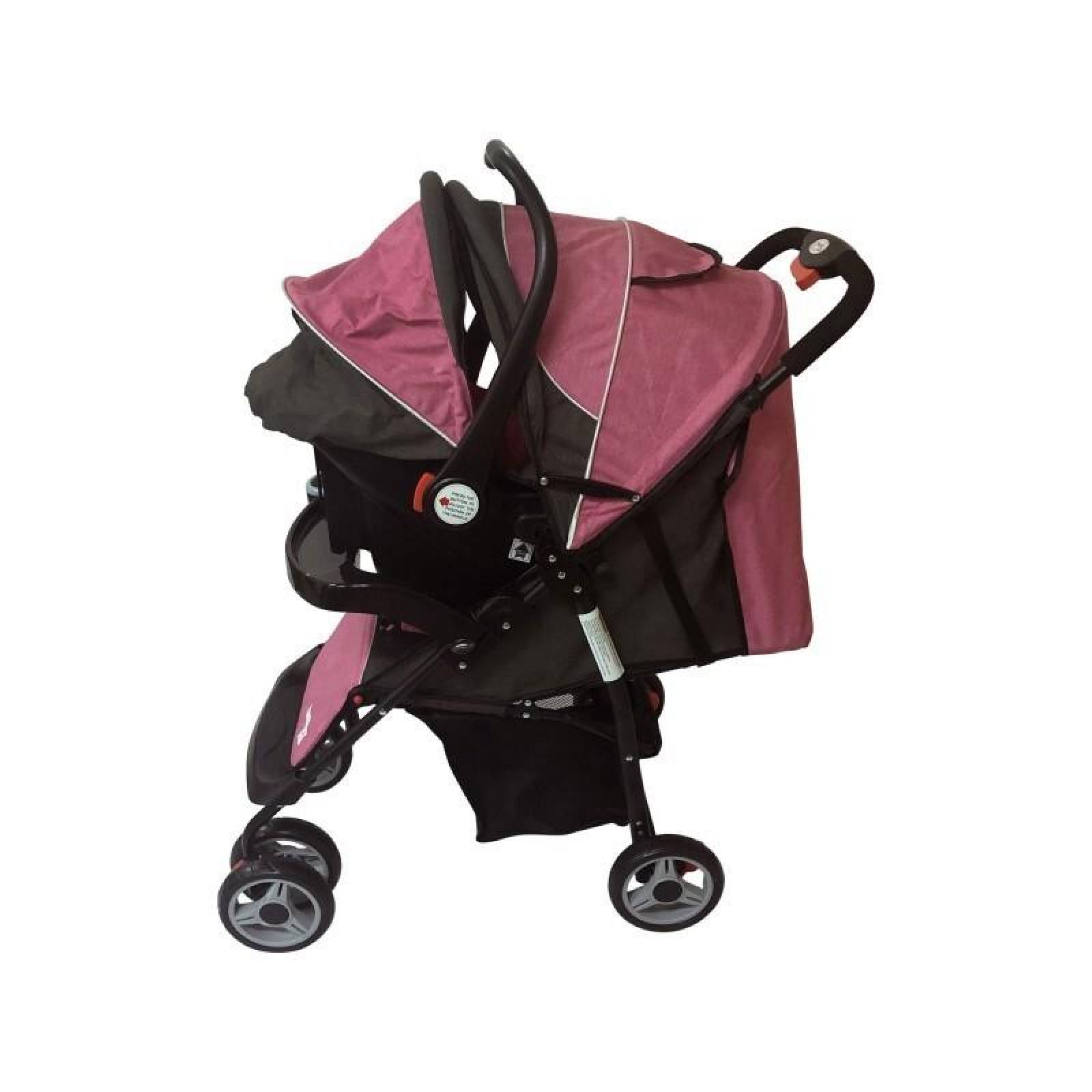 Carriola para bebé 4 en 1 Maxy Trendy Kids Rosa