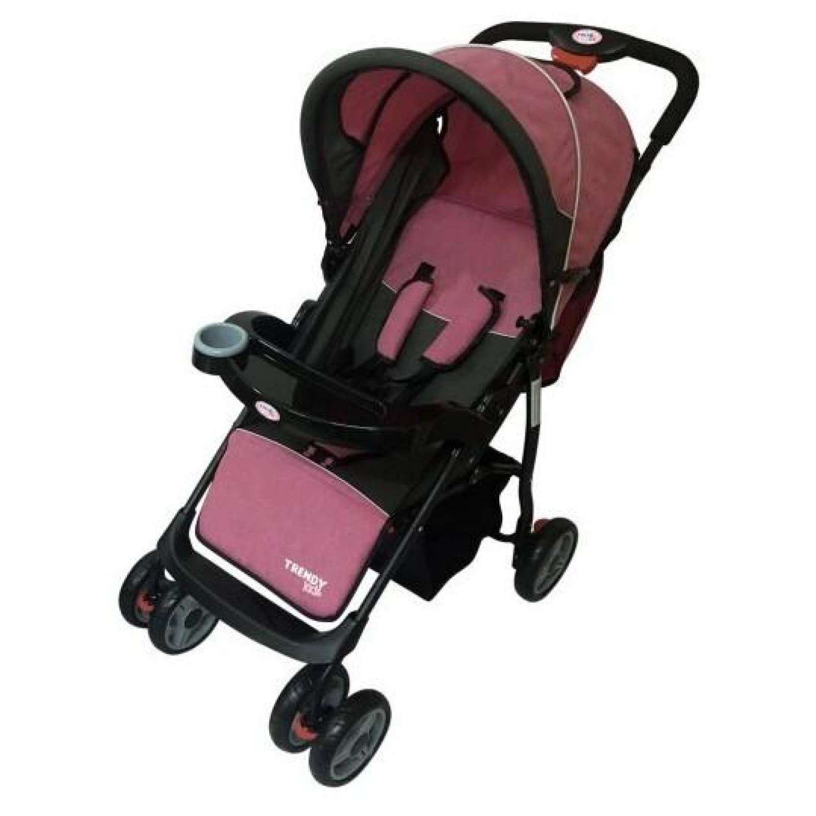 Carriola para bebé 4 en 1 Maxy Trendy Kids Rosa