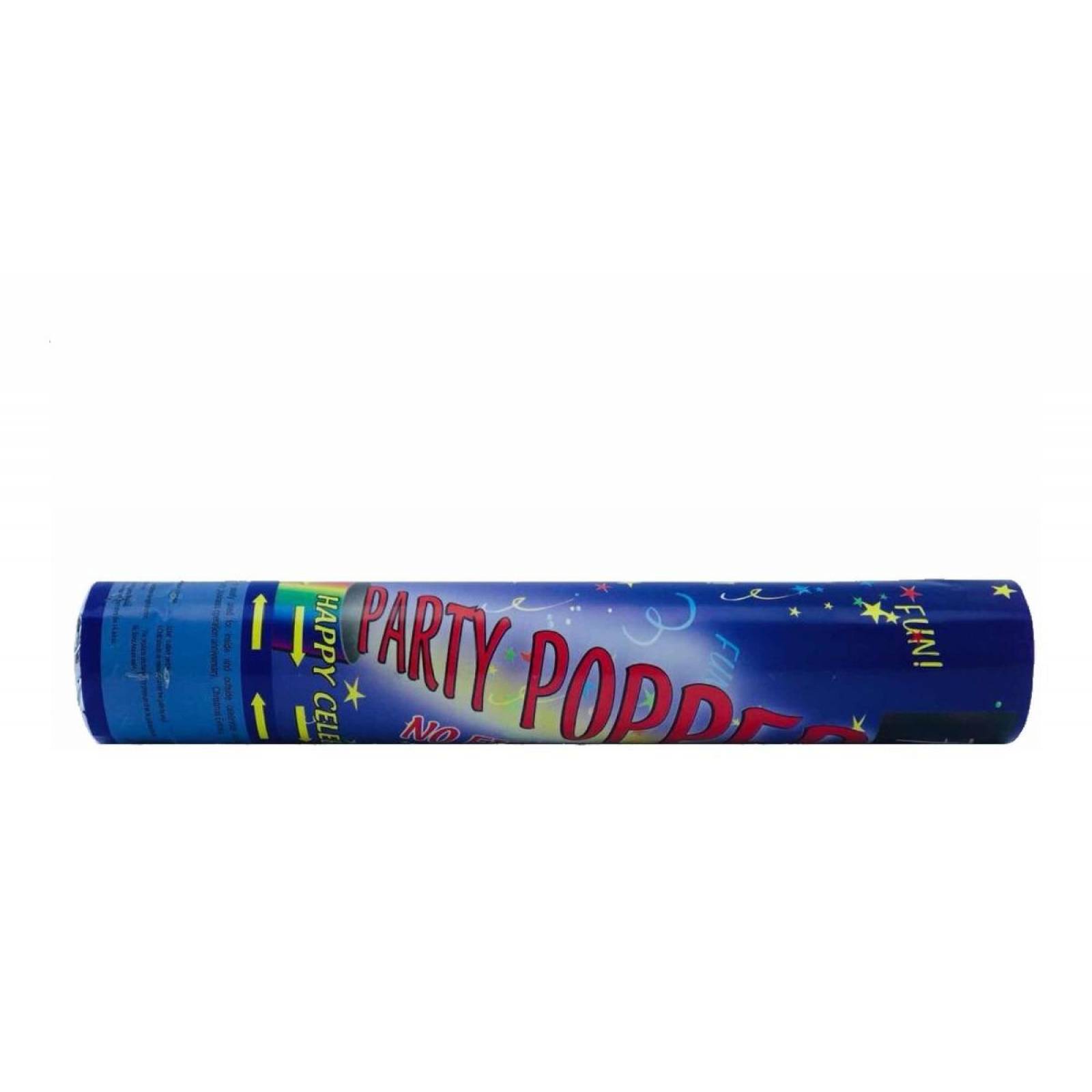 Cañon Bazuca Tubo Lanza Confeti Party Popper Cotillón Fiesta 40 cm