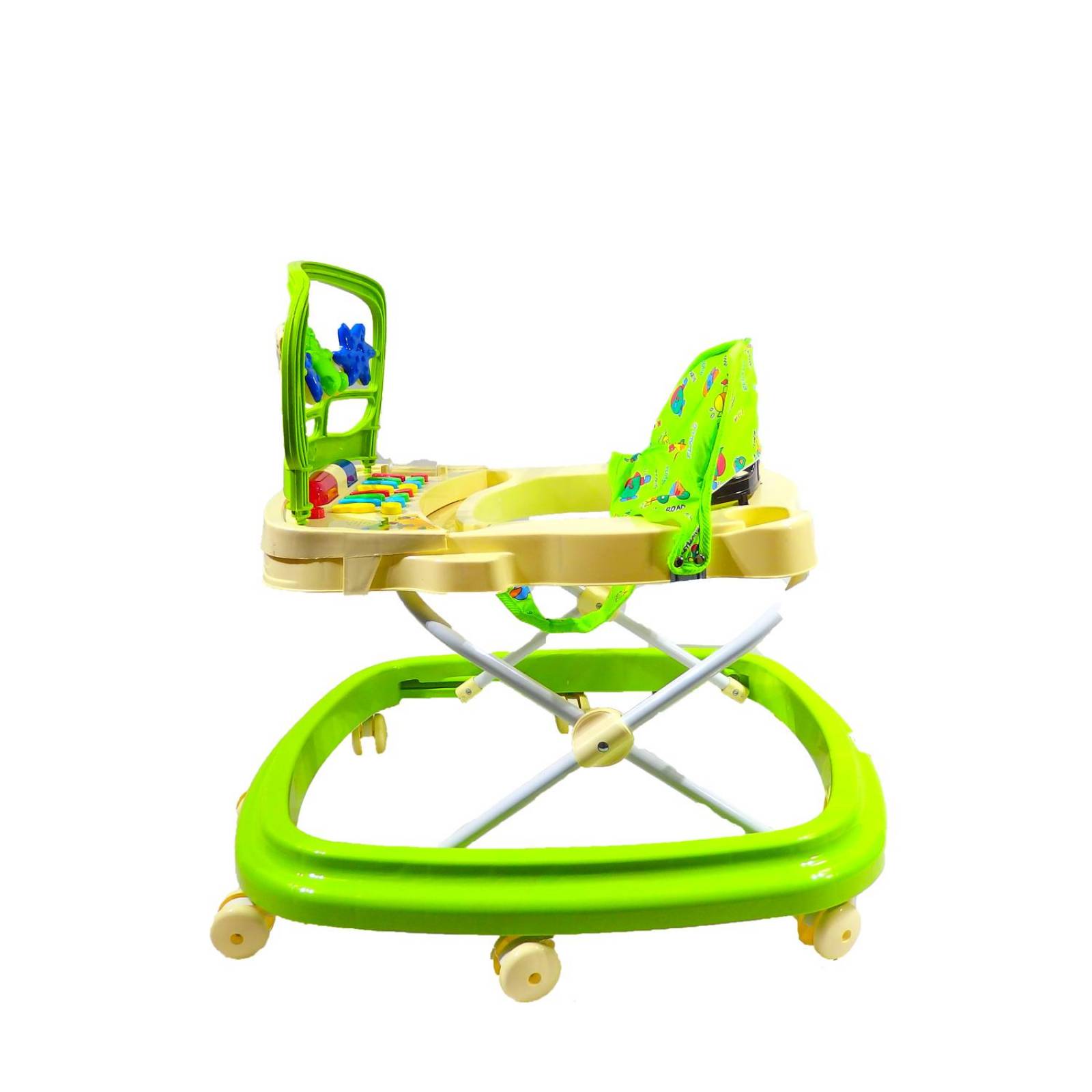 Andadera para Bebé Angelin Baby con charola musical  - Verde