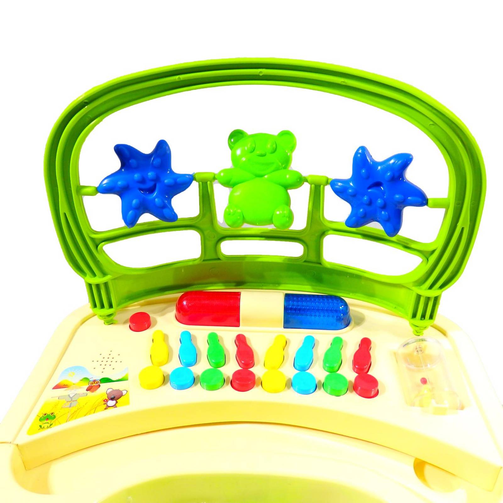 Andadera para Bebé Angelin Baby con charola musical  - Verde