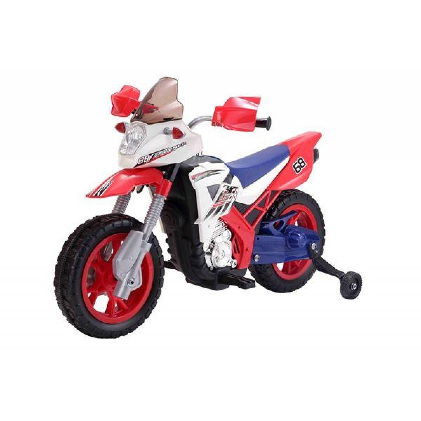 Moto Electrica Montable para Niños hasta 30kg 22w  - Rojo