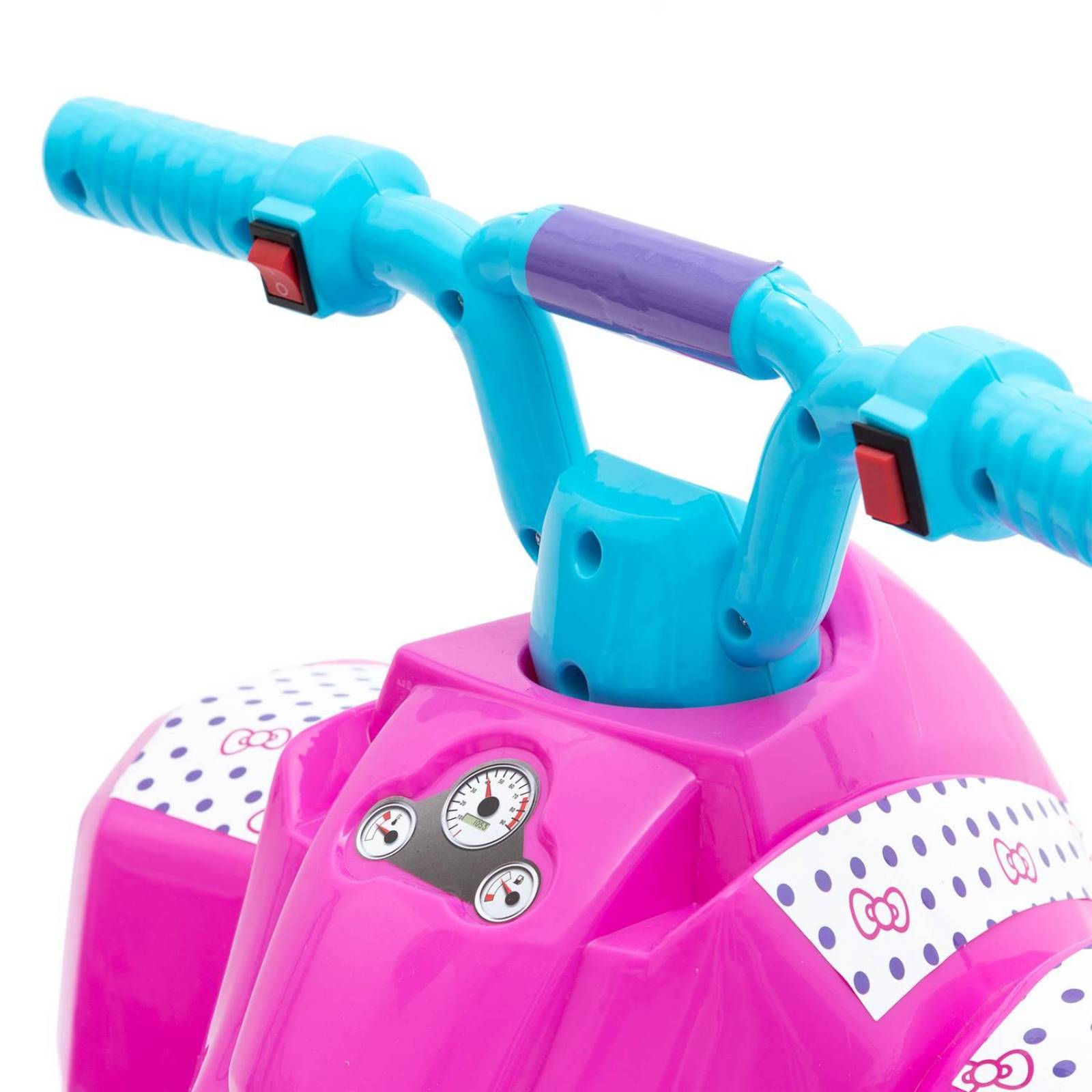 Cuatrimoto Montable para Niños hasta 25kg 6V  - Rosa