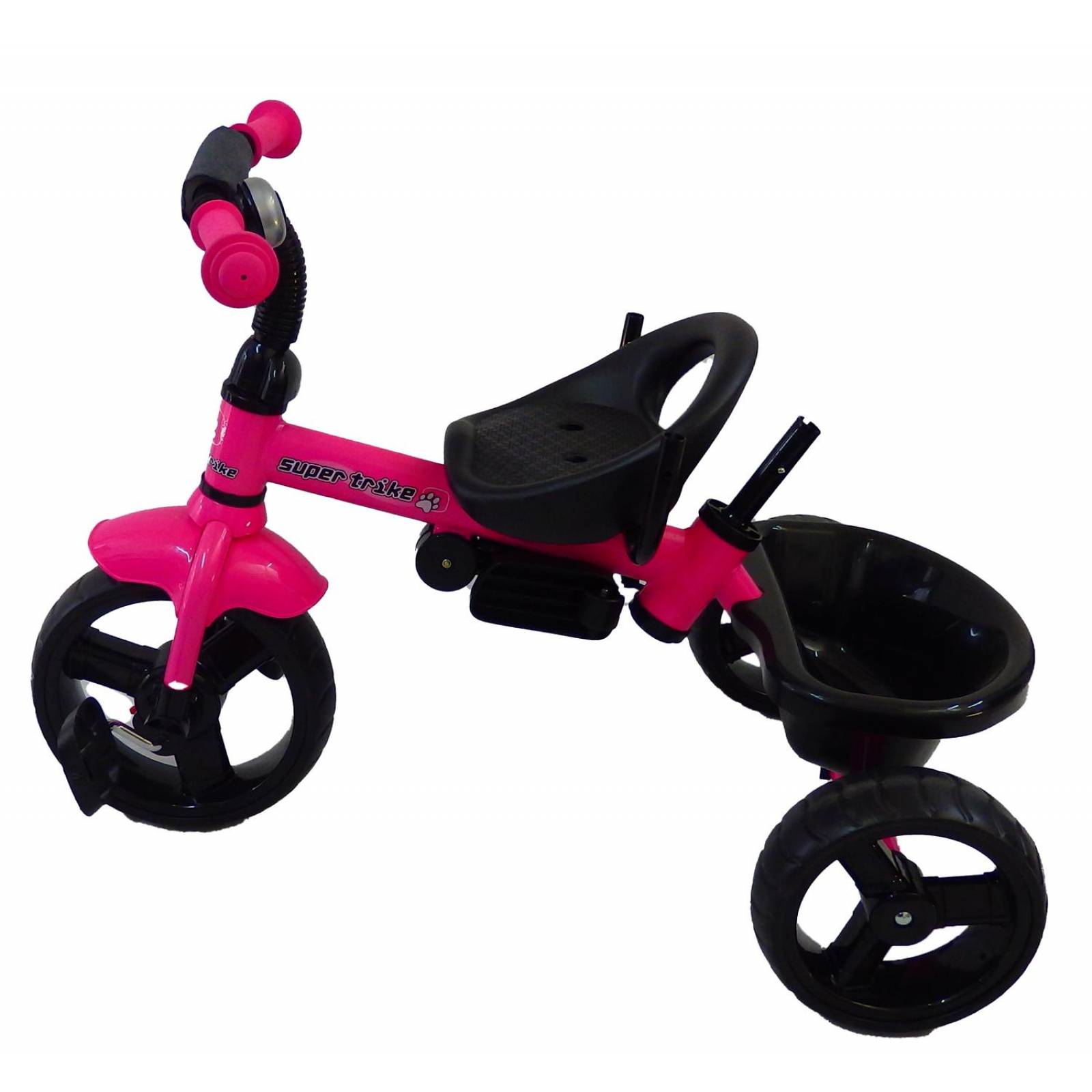 Triciclo para Bebe de lujo, 6 en 1, 6m a 5 años  - Rosa