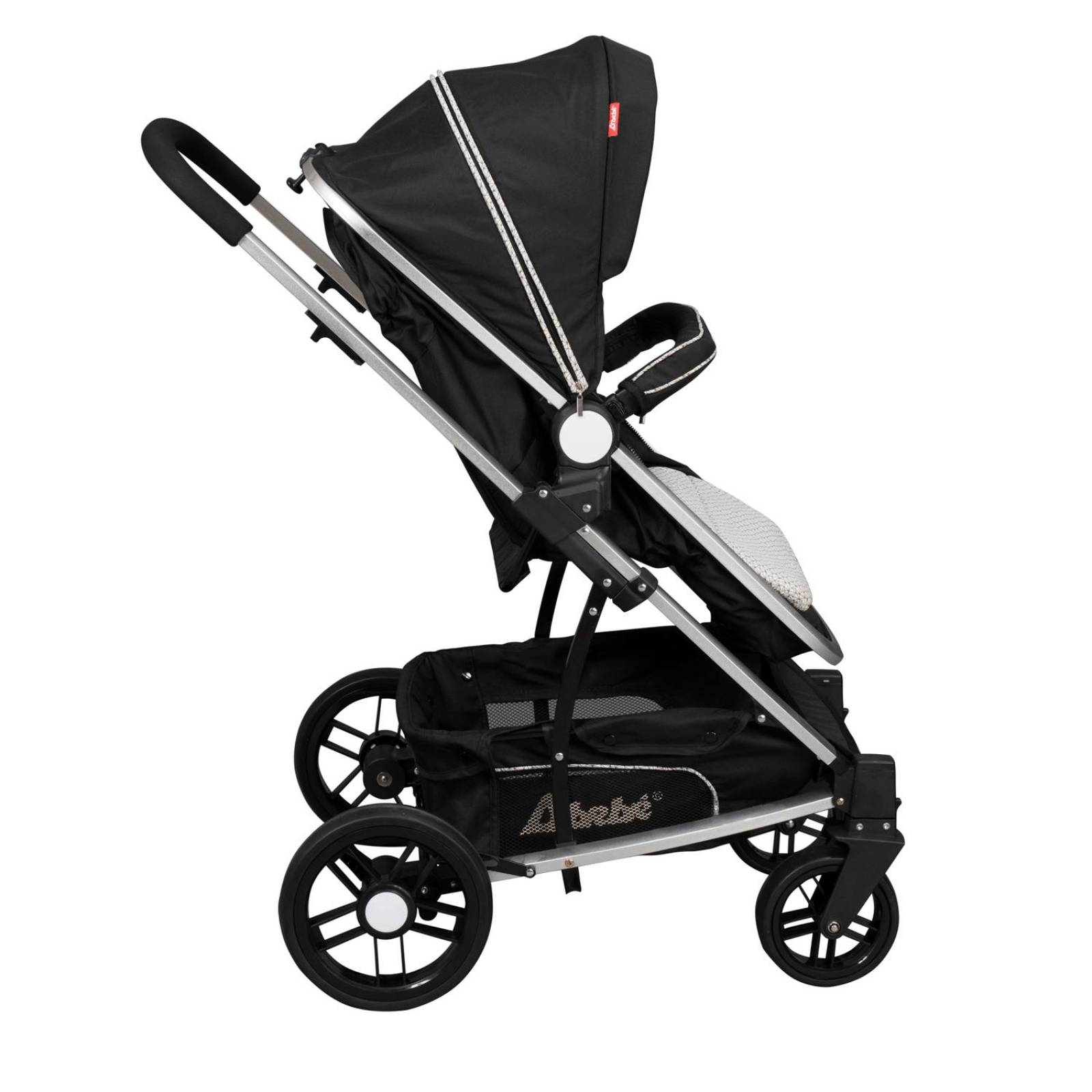 Carreolas con Portabebe Travel System Crown reversible  - Negro