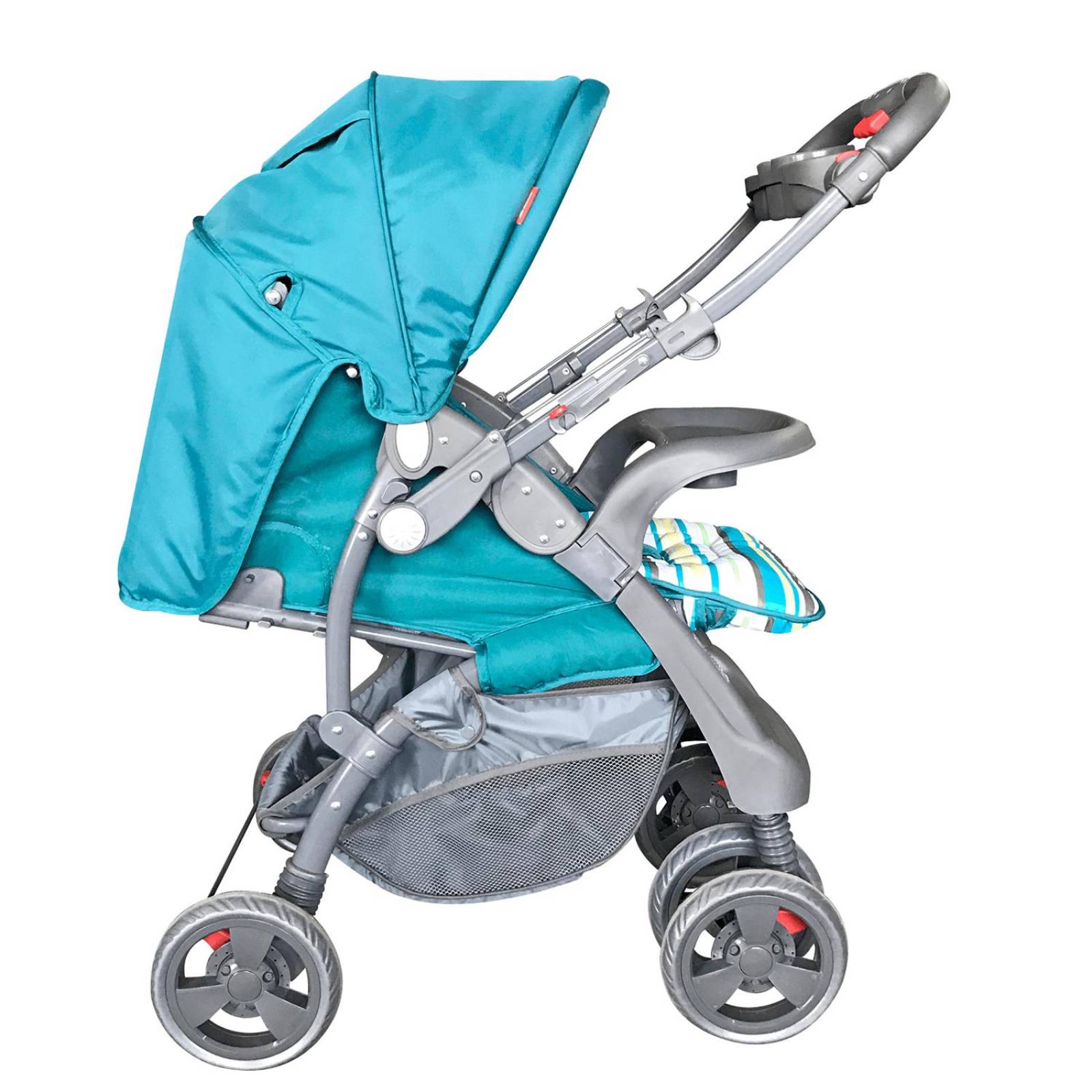 Carreolas con Portabebe Travel System Aventura Reversible Verde