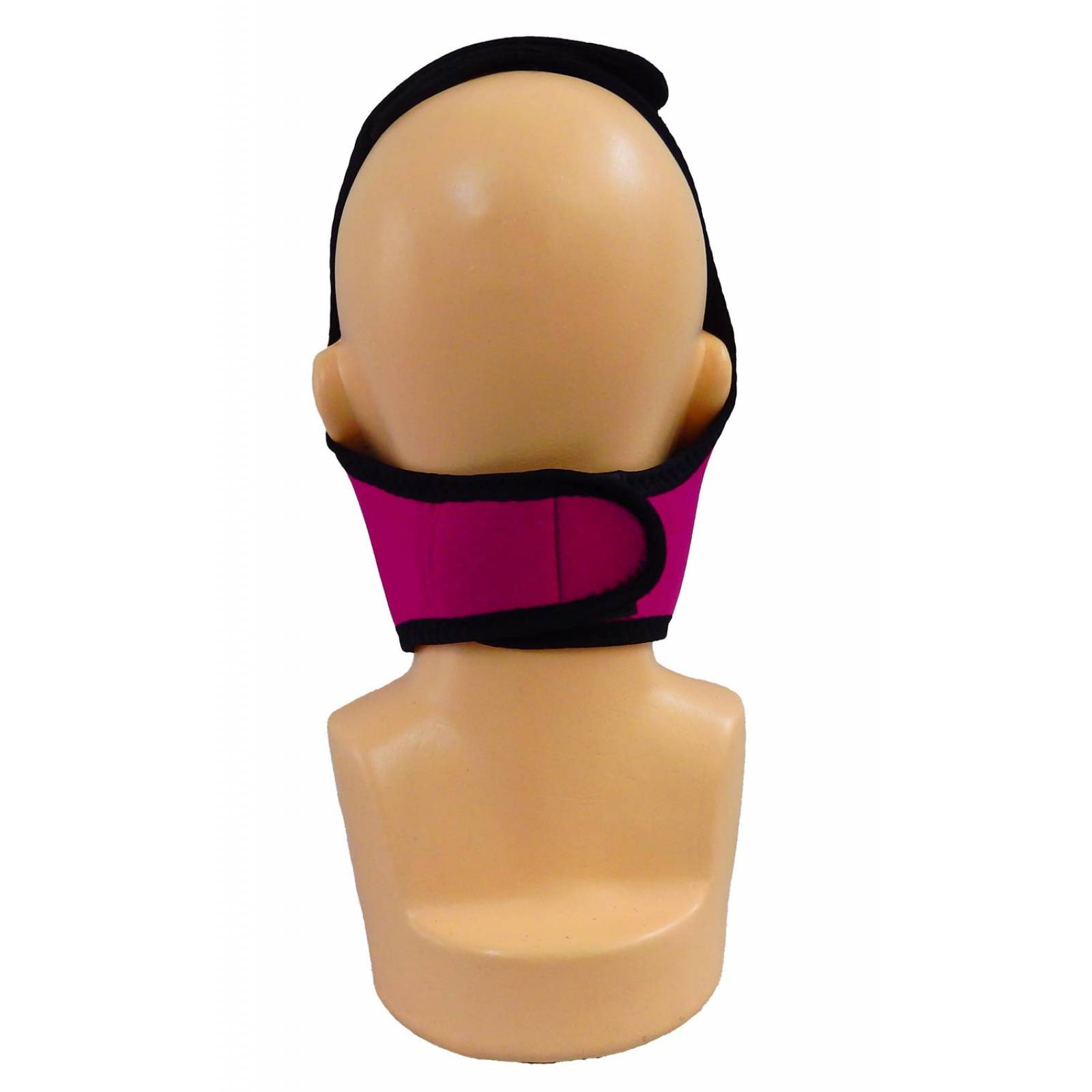 Mentonera de Neopreno Unitalla Rosa y Negro  - Rosa