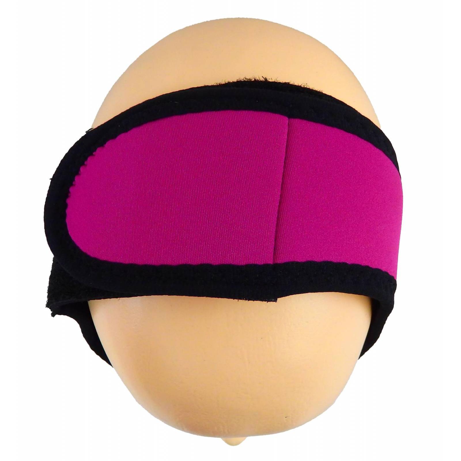 Mentonera de Neopreno Unitalla Rosa y Negro  - Rosa